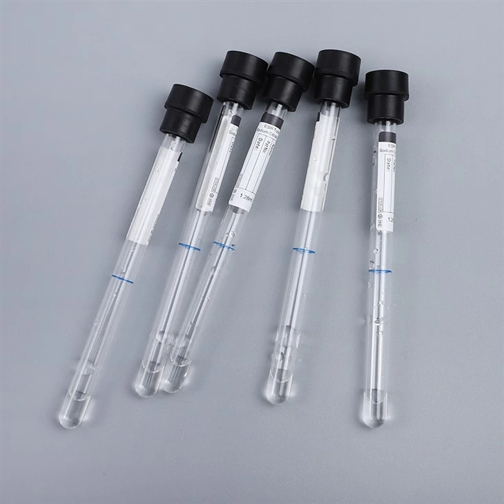 8*120mm Slender ESR Blood Collection Tube factory