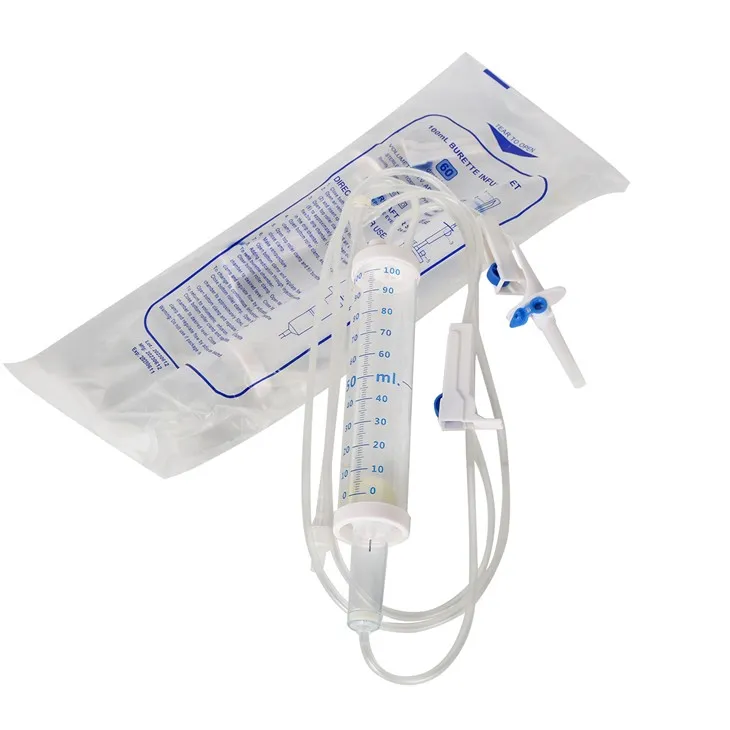 Disposable I.V. Infusion Set With Burette suppliers