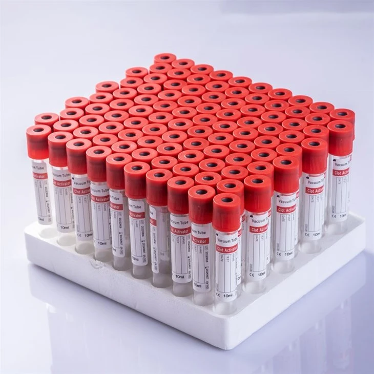 Red Top Clot Activator Blood Collection Tube high quality