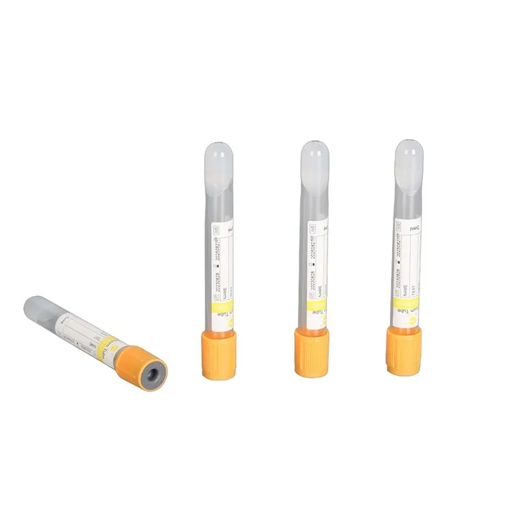 Disposable Vacuum Blood Collection Tube Medical Separation Hose Coagulant factory