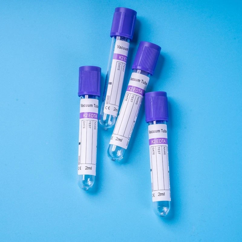 EDTA K2/K3 Vacuum Blood Collection Tubes For Whole Blood factory