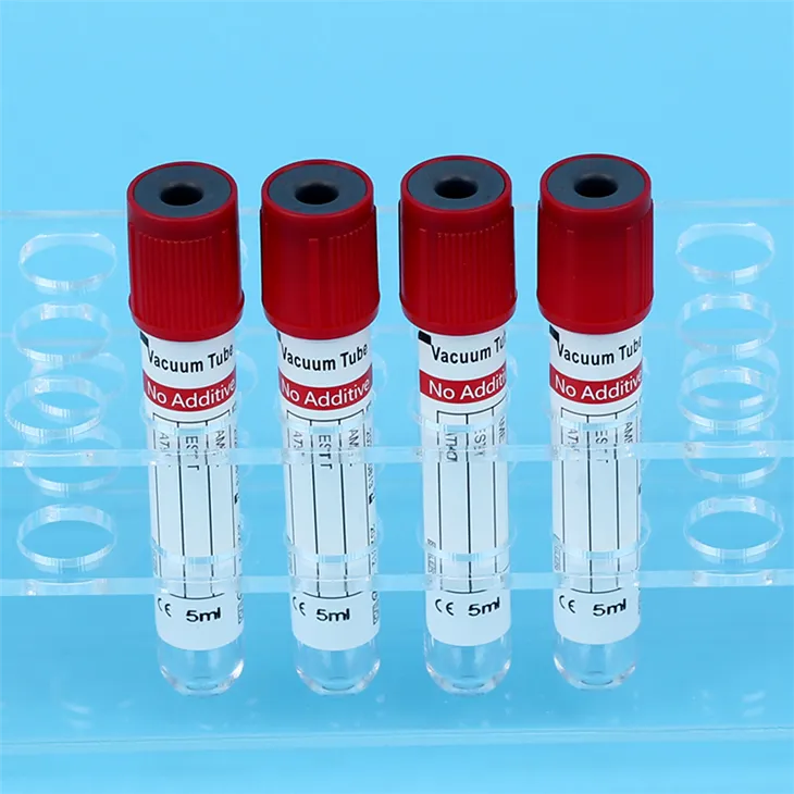 No Additive Plain Blood Collection Tube