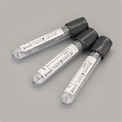 Grey Top Glucose Blood Collection Tube