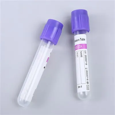 Vacuum Blood Collection Tube K2 K3 EDTA Tube