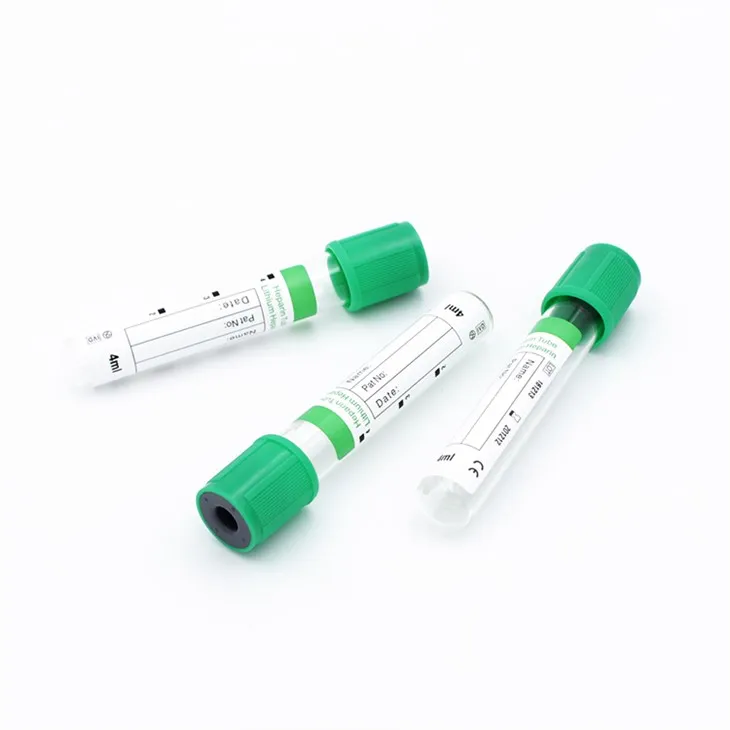 Sodium Lithium Heparin Tube