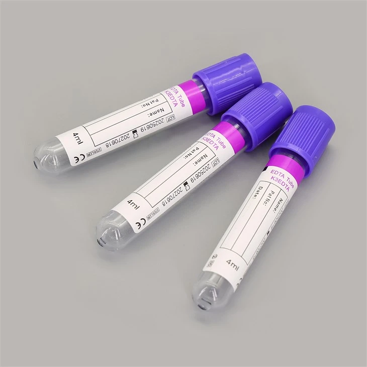 Vacuum Blood Collection Tube‑EDTA Tube (Purple Cap)
